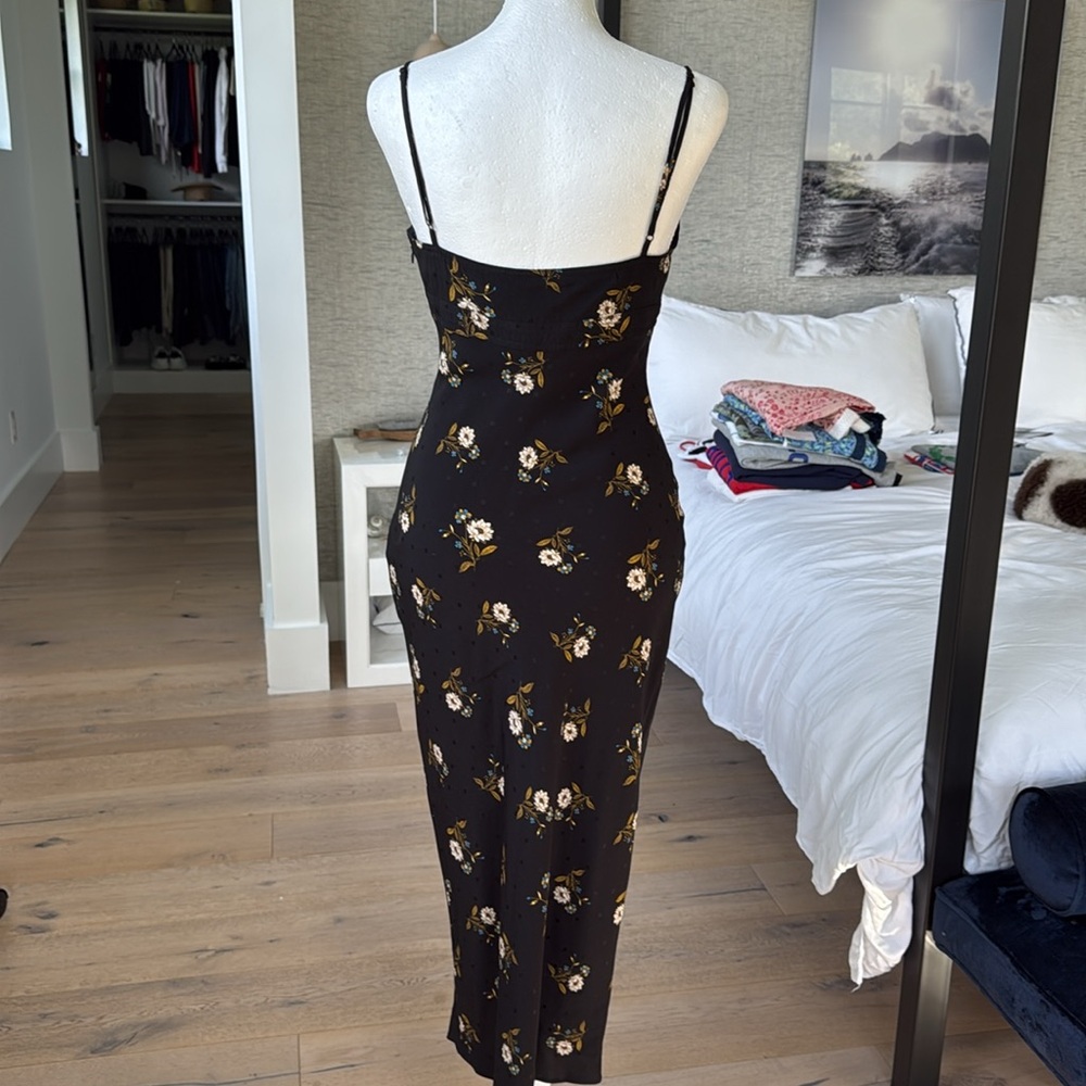 VERONICA BEARD Shara floral-print silk-blend jacquard dress - Picture 9 of 13